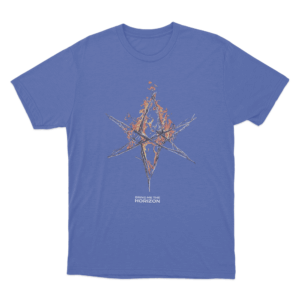 Bring Me The Horizon Flame Hex Unisex T Shirt Blue
