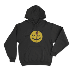 Happy Song Unisex Hoodie Black