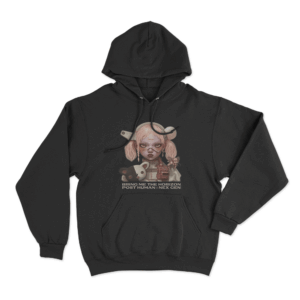 Post Human Nex Gen Doll Unisex Hoodie Black