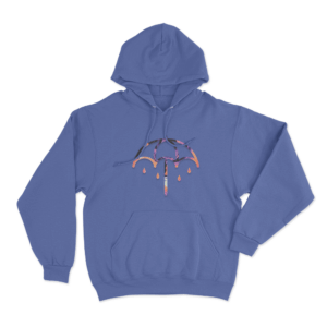 Thats The Spirit Unisex Hoodie Blue